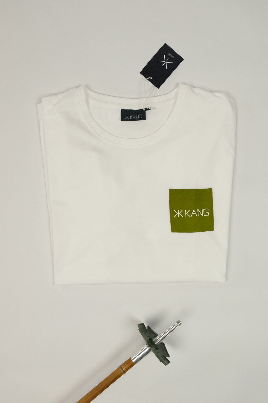 Kang Pocket T-shirt,  blanc